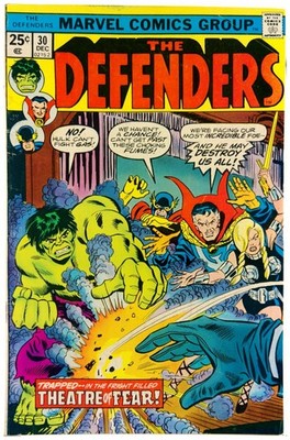 Defenders #30 1975 Marvel Comics VG/FN Comic Book Ron Wilson