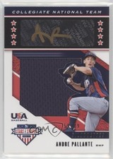 2019 Panini USA Baseball Stars & Stripes 59/89 Andre Pallante #USA-AG Auto w5b