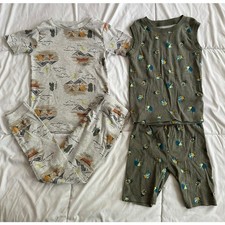 Kid's Camping/Bugs/Outdoor Summer Pajamas Bundle Sz 5