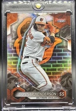 🔥 Gunner Henderson Refractor SP Rookie RC 2023 Bowman's Best Orioles Qty 🔥
