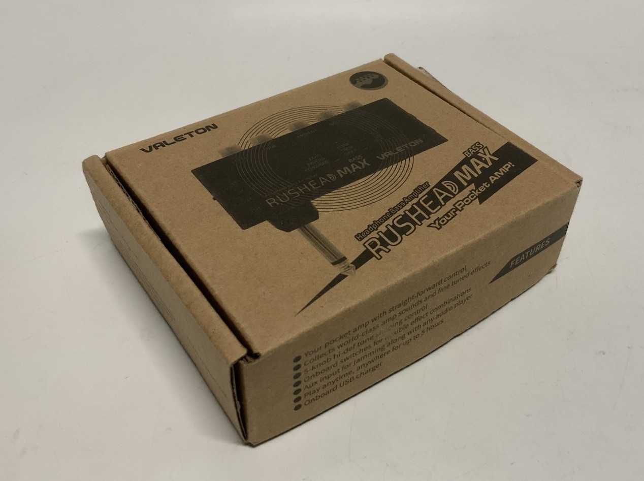 Valeton Rushead Max USB Chargable Portable Pocket Guitar Bass Headphone AmpRH101