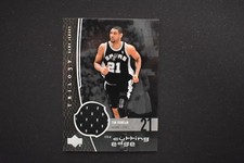 Tim Duncan 2004-05 Upper Deck Trilogy The Cutting Edge Game Jersey Relic #CE-TD