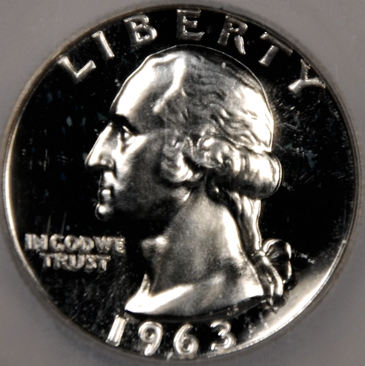 Proof PR 69 Graded 1963 Washington Quarters (1932-1998) for sale