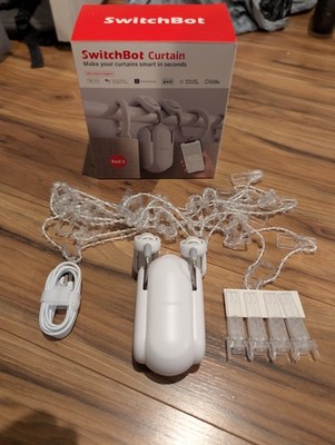 Switchbot Curtain Rod 2 WiFi Smart Curtain Opener White