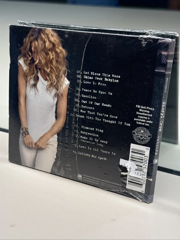 Sheryl Crow “Detours” (CD, 2008) Roots Rock Hype Sticker New & Sealed Foto 3 de 4