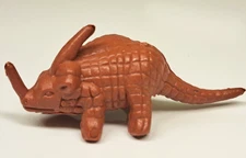 Vintage Styracosaurus Dinosaur Figurine Hong Kong JaRu  80'S