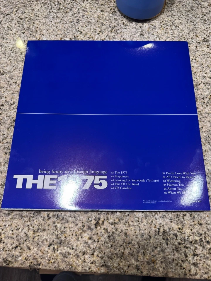THE 1975 - Being Funny In A Foreign Language Liquid Filled Vinyl LP Record NEW - Image 2 of 4