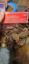 Christmas pine cone mix,cinnamon scented,1 dry qt