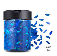 10MM Bat Halloween Glitter Confetti Pieces 5G/10G/20G/40G