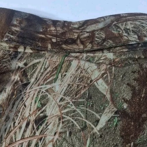 Cabelas Camouflage Shirt Mens XL Button Up Waterproof Mesh Lined Duck Blind Camo - Picture 10 of 10