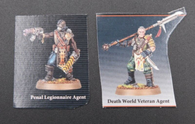 Warhammer 40k Inquisition Penal Legionnaire OR Death World Veteran Agent NoS