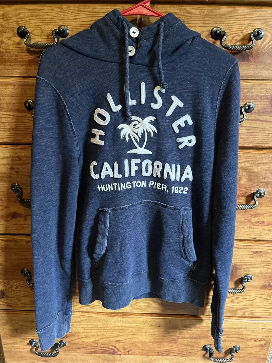 Hollister navy best sale sweatshirt