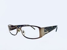 Anne Klein Brown Metal Oval Glasses W Tortoise Temple AK9104 543-S 50 16 135