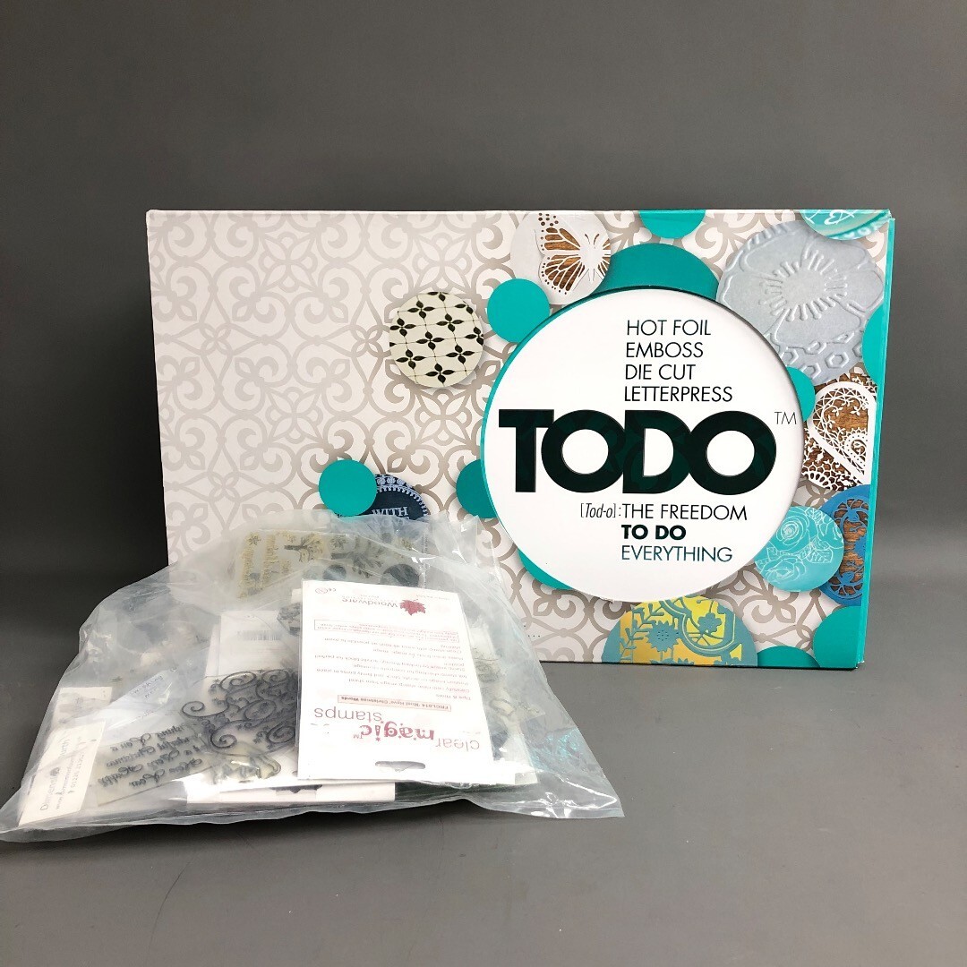 Todo Multifunction Crafting Machine Hot foil Emboss Die cut Letterpress