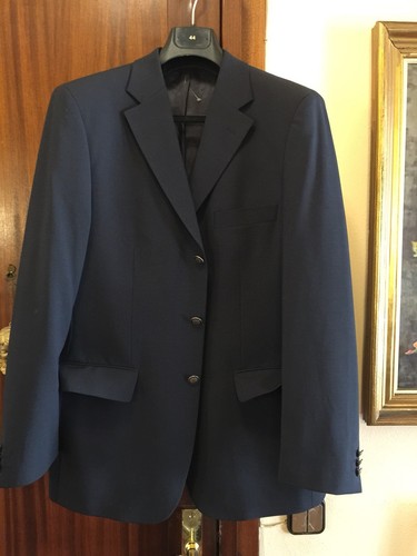 EASY WEAR (El corte Chaqueta NUEVA Talla 50 LANA MEZCLA Bonitos Botones | eBay