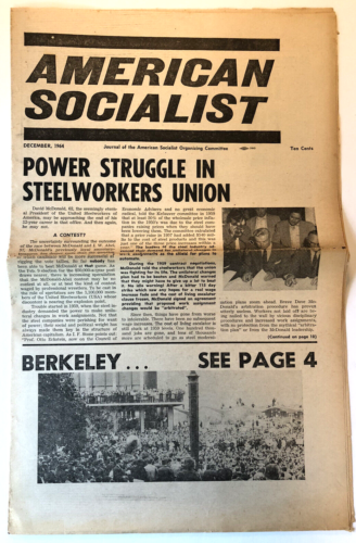 AMERICAN SOCIALIST JOURNAL 1964 J Edgar Hoover & Martin Luther King CIVIL RIGHTS - Afbeelding 1 van 10