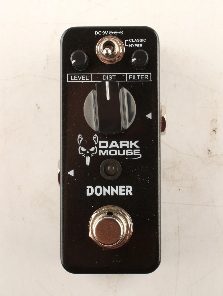 Donner Dark Mouse Distortion Effect Guitar Mini Pedal eBay
