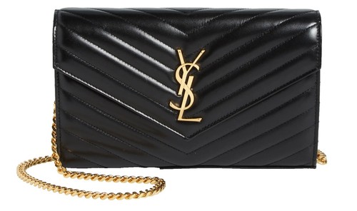 Saint Laurent Nuxx $890 Black Nylon Crossbody New & Authentic | eBay