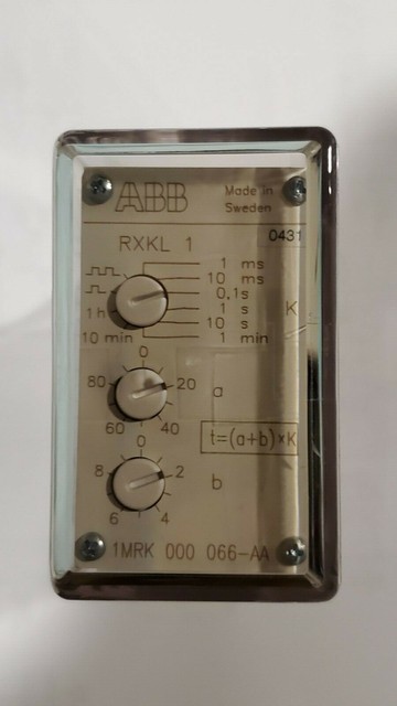 ABB Rxkl 1 1mrk 000 066-aa Timer Relay for sale online | eBay