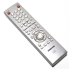 Samsung 00093G Silver Handheld Wireless DVD Player Remote Control