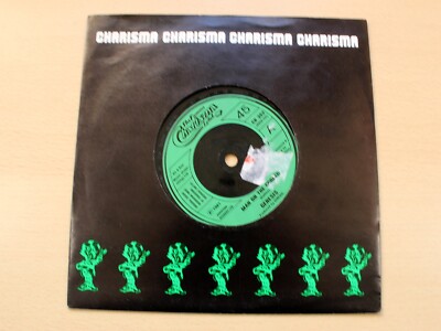 EX !! Genesis/Man On The Corner/1981 Charisma 7'' Single
