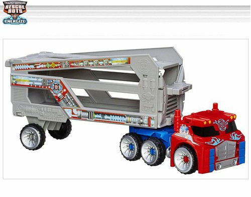 Transformers Playskool Heroes Rescue Bots OPTIMUS PRIME RESCUE TRAILER - Picture 5 of 5