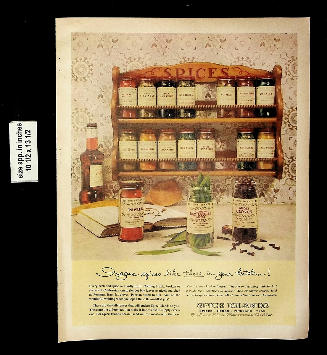Spice island spice rack new arrivals