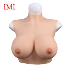 IMI Silicone Breast Forms Breastplate Realistic Fake Boobs Tits for Crossdresser