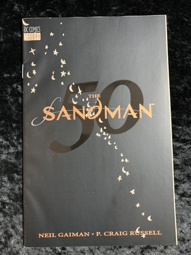 Sandman 50 Variant Platinum Edition Black Cover / Metallic Ink / Rare - Bild 1 von 11