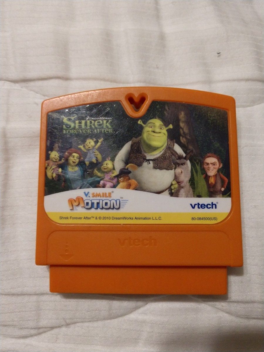 Cartouche Jeu Enfant Jeu V.Smile Motion Shrek 4 - Éducatif Pour Enfants