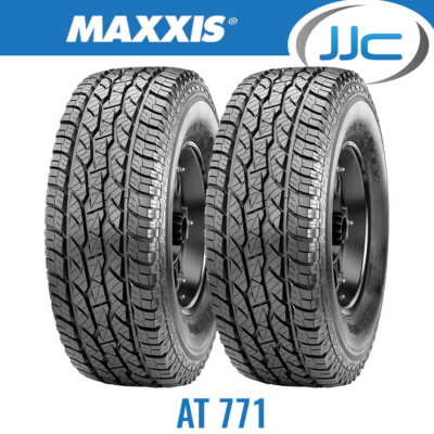 2 x Maxxis Bravo Series AT-771 255/60/18 112H XL (BSW) 4x4 Tyres ...