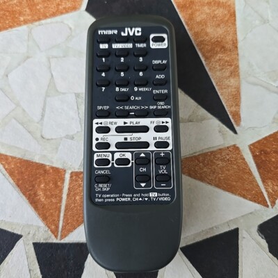Genuine JVC MBR UR64EC1822 TV VCR Remote Control Multi-Function OEM