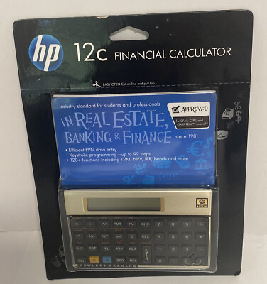 Calcolatrice Finanziaria HP 12c - Oltre 100 Funzioni, Display 10 Cifre, Logica RPN, Garanzia 2 Anni - Foto 13