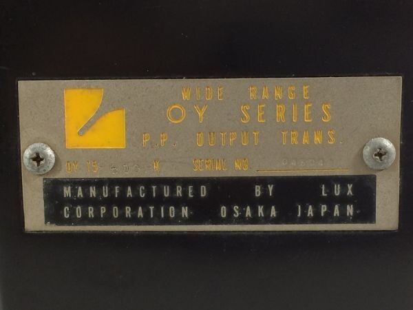 Pair Luxman Lux Luxkit OY-15-5K Output Transformer Transformers Pp