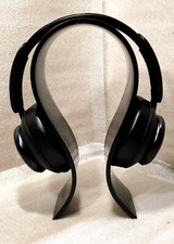 Amovee - Acrylic Headphone Stand Gaming Headset Holder, Extra Thick - Black NIB 