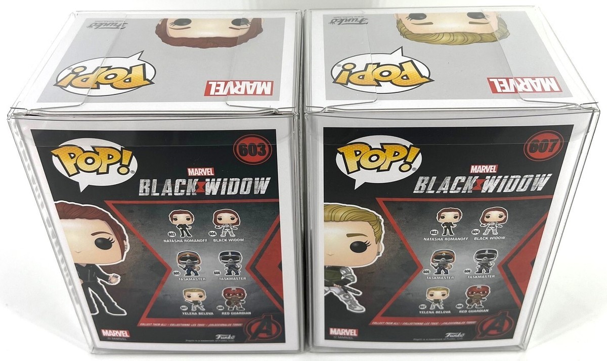 【】新品未開封FUNKO POP ブラックウィドウ エレーナ ベロワ 607 Funko Pop! Marvel Black Widow Natasha #603 & Yelena #607