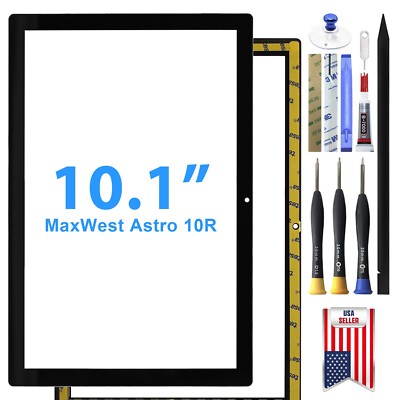 new Touch Screen Digitizer Glass Panel Replacement For Maxwest ASTRO 10R Tablet