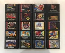 Authentic Sega Genesis Game Cartridges Only (Loose) You Pick - Cleaned