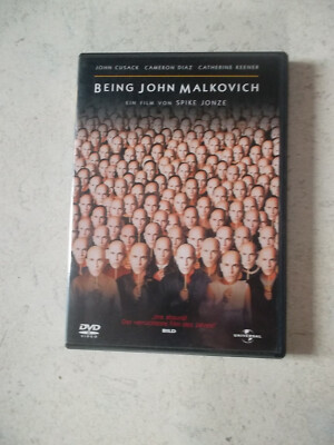 Being John Malkovich (2003, DVD) John Cusack Cameron Diaz Topfilm Kultfilm