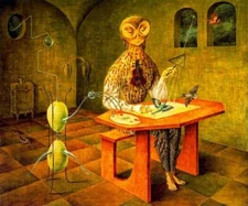 Creation of the Birds : Remedios Varo : 1953 : Archival Quality Art Print 17x22
