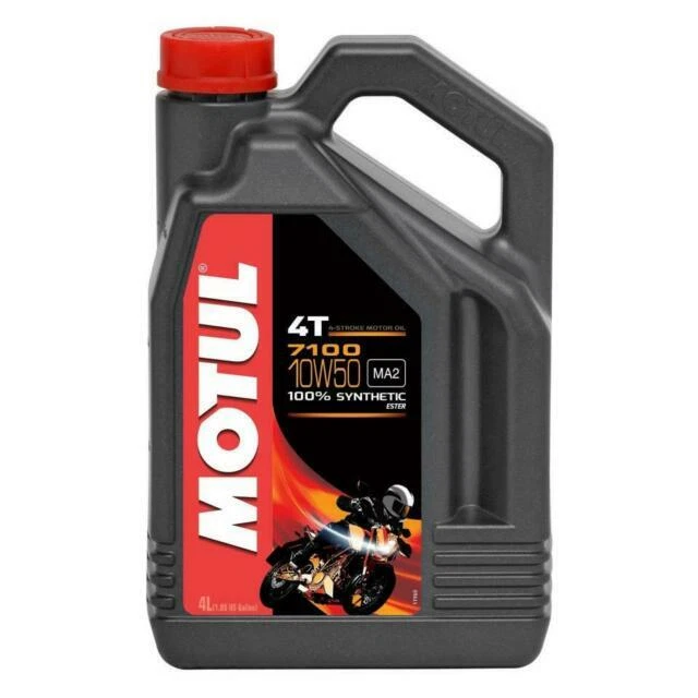 MOTUL 4T 7100 10W50 Huile Moteur Synthétique - 4 L