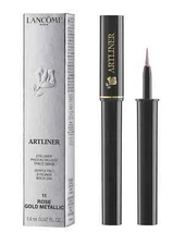 LANCOME Artliner Gentle Felt Eyeliner Bold Line 11 ROSE GOLD METALLIC NEW BOXED!