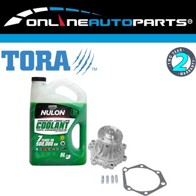 Water Pump + Coolant for Toyota Hilux 4Runner LN130 4cyl 3L 2.8L Diesel 90~96