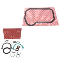 Dichtsatz Kurbeltrieb+ÖLwannendichtung Elring FüR Vw T4 1.9D Td 915.157 Abl Aaz