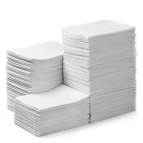 250 Pack Dental Bibs, White Dental Bibs Disposable 3 Ply Waterproof Tattoo Bi... - Picture 4 of 12