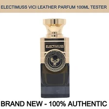 Electimuss Vici Leather Unisex Extrait de Parfum Tester Spray 3.4 oz - NEW