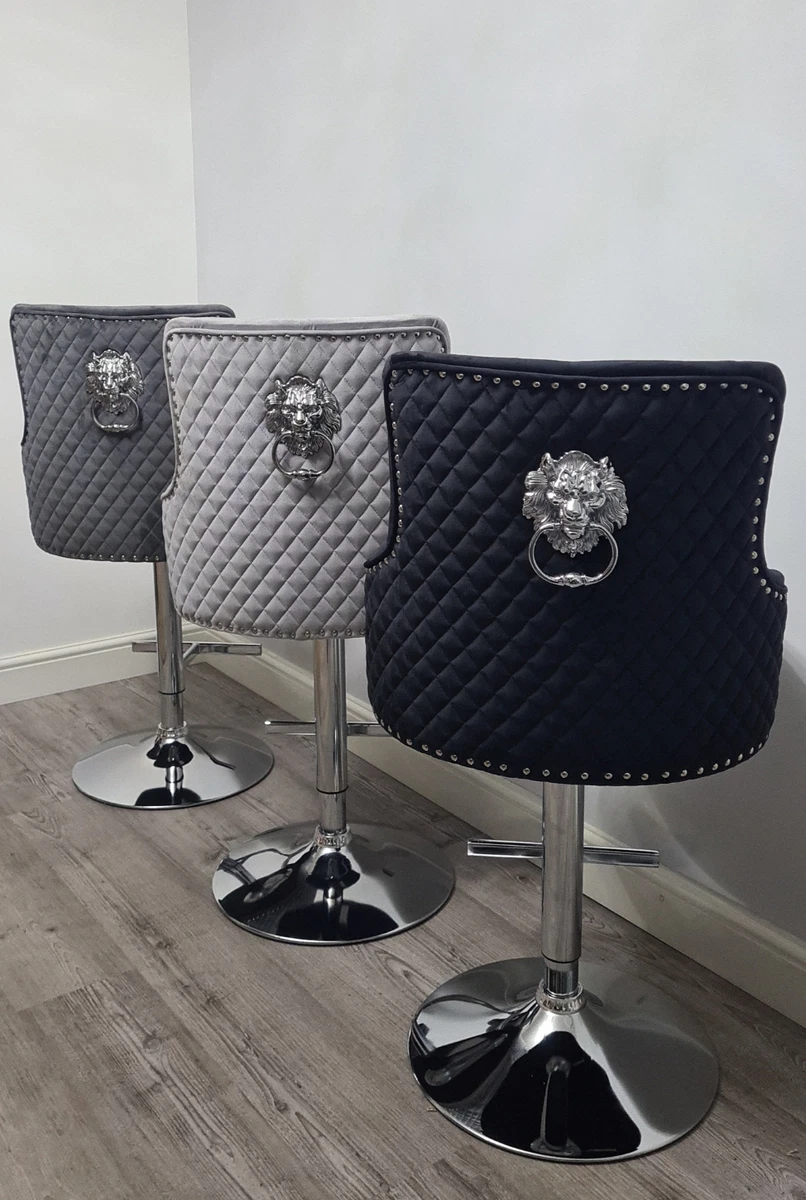 Bar stools with lion knocker hot sale