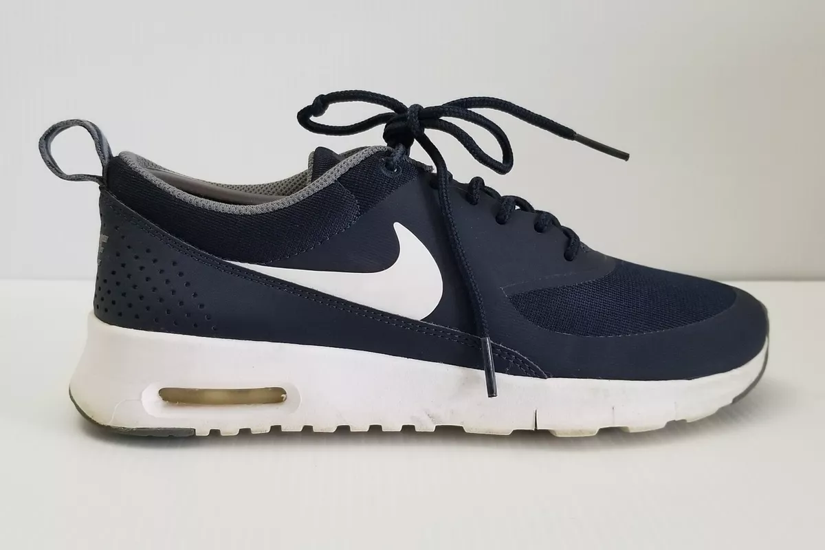 Tirannie Beschuldigingen Winderig Nike Air Max Thea 814444-401 Navy Blue Shoes Girls Size 6.5Y Womens 8  Sneakers | eBay