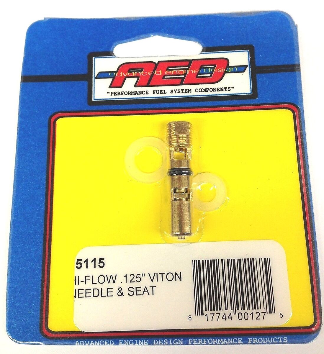 AED Performance .125 Viton Needle & Seat - Each 5115 AED Performance .125 Viton Needle & Seat - Each 5115