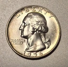 1956 CH BU GEM Better Date Silver Washington Quarter 90% Silver GORGEOUS Coin